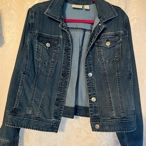 Chicos button up denim jacket